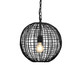 Pendant Light 32cm Black Cage Design E27 Pendant Light 32cm Black Cage Design E27